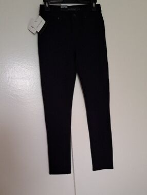 Calvin Klein Solid Black Slim Fit Jeans
